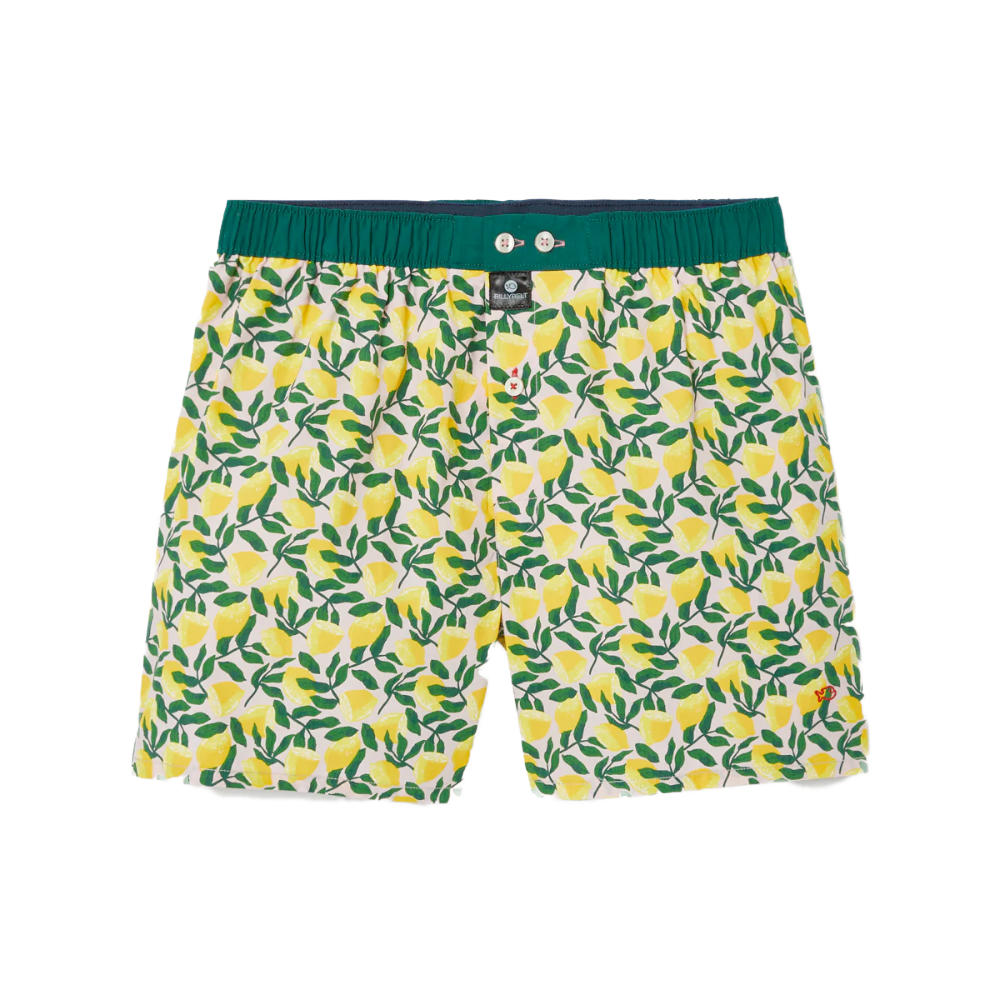 BillyBelt - Organic cotton boxer shorts - Citrus - Size XL