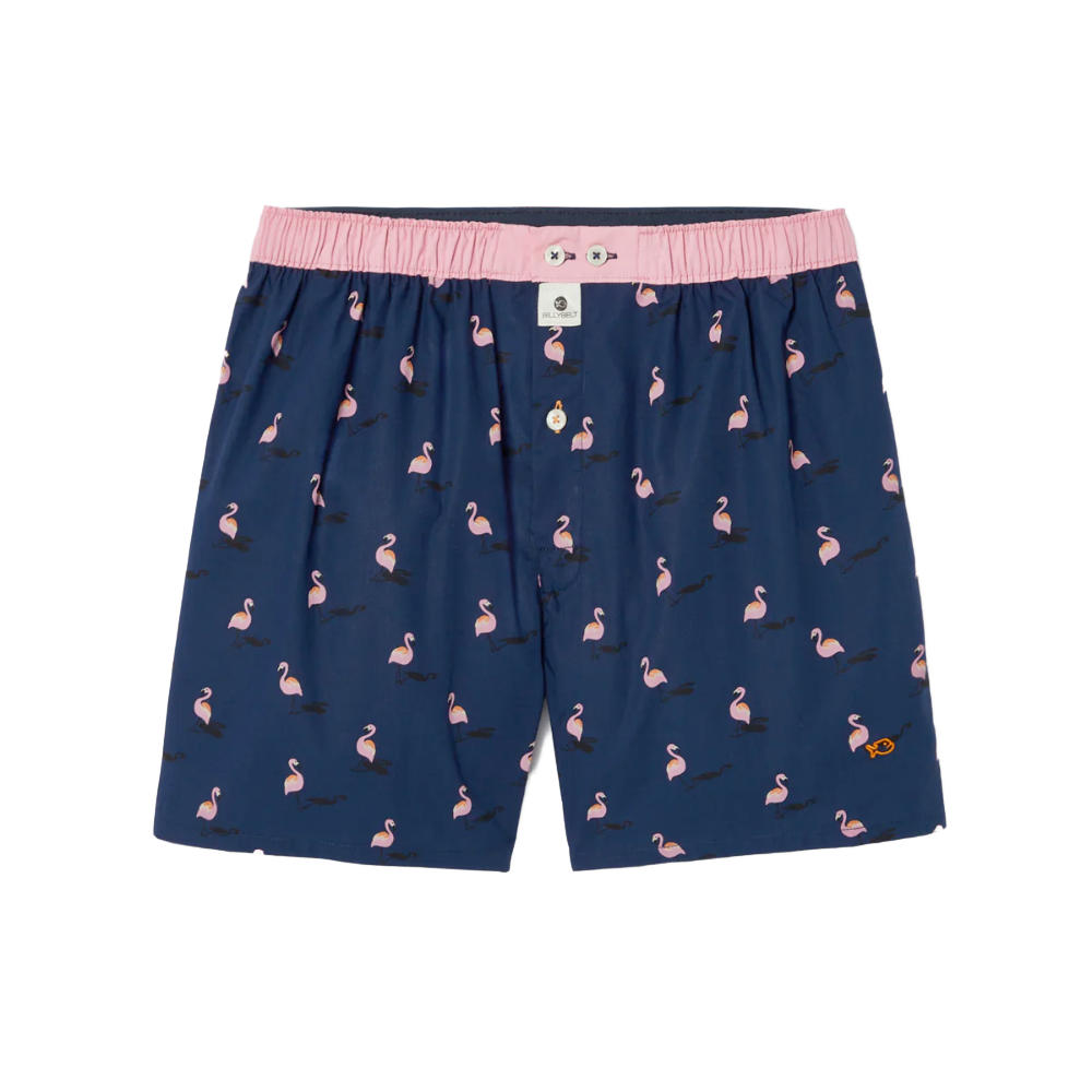 BillyBelt - Caleçon en coton bio - Flamingo - Taille XL