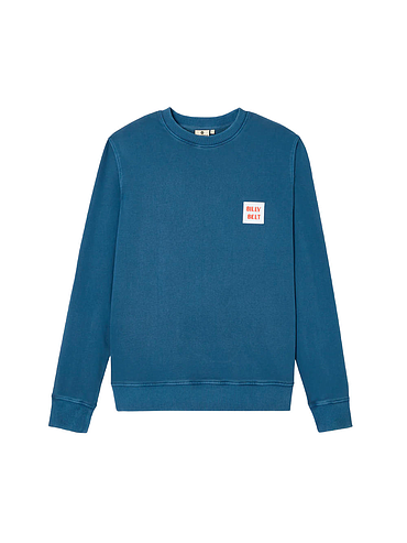 BillyBelt - Organic cotton sweatshirt 400 gr - Marine - XL