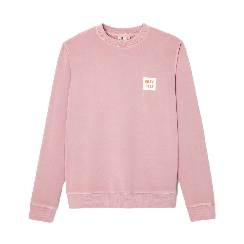 BillyBelt - Organic cotton sweatshirt 400 gr - Rose - L