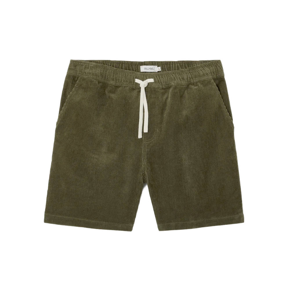 BillyBelt - Beach horizon velvet shorts - Kaki - Size L