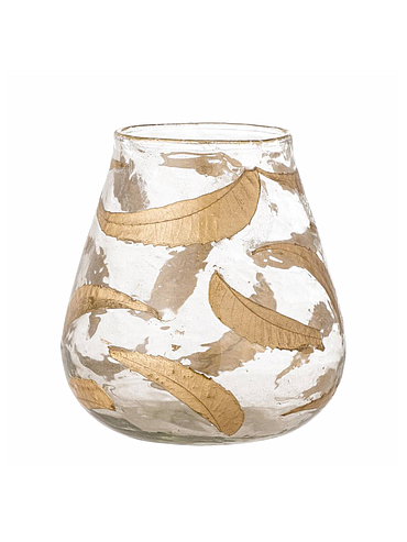 Blooming Ville - Fidelia Votive - Gold - Recycled Glass