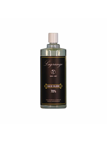 Lagrange - Hair Lotion - Eau de cologne 70% Réfrigérante - 500ml