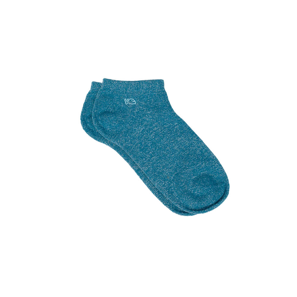 Billybelt - Socquettes Paillettes Bleu Canard