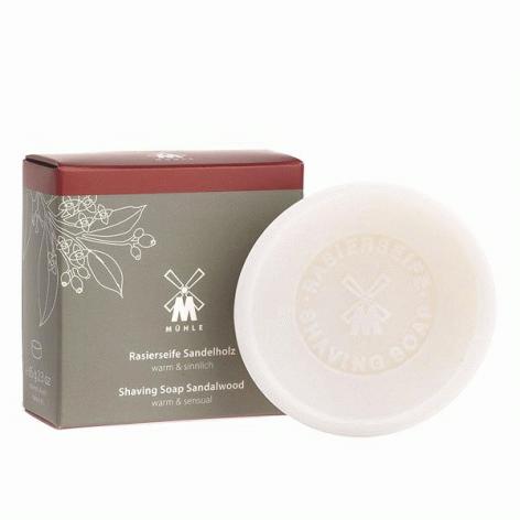 Muehle - Bois de santal  - Recharge de savon à barbe - 65g