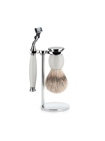Muehle - Sophist - Set de rasage 3 pièces - Porcelaine