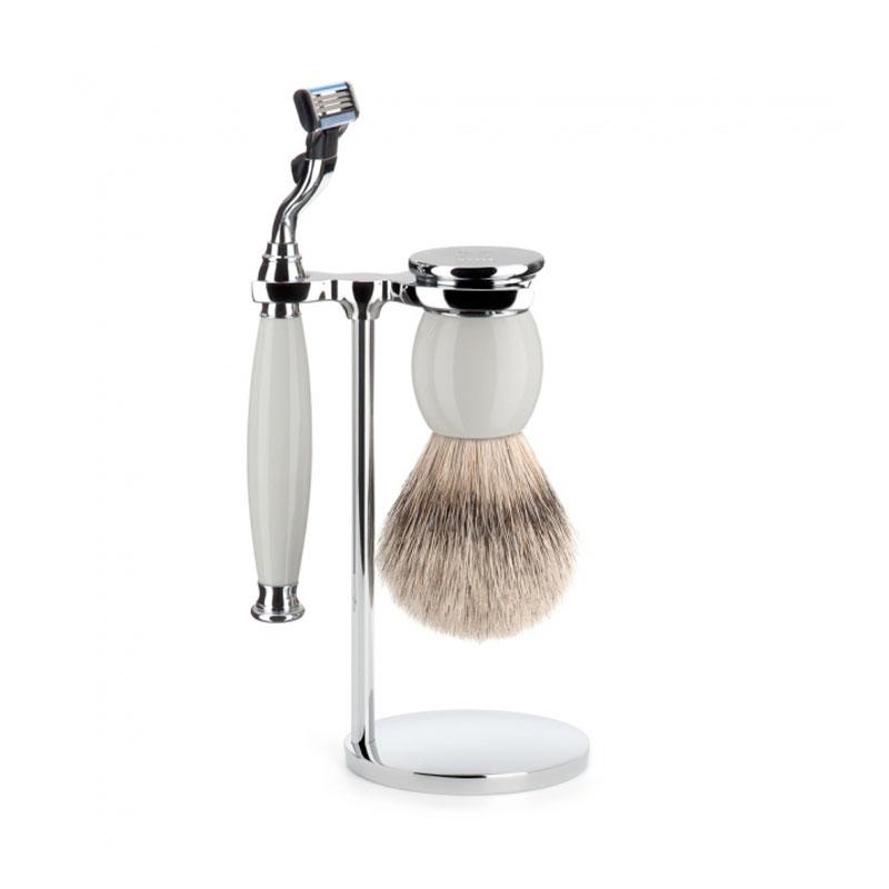 Muehle - Sophist - Set de rasage 3 pièces - Porcelaine