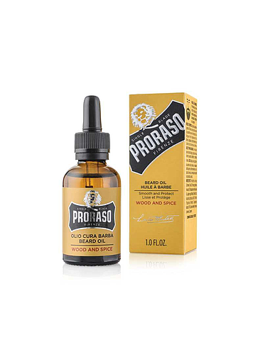 Proraso - Huile à Barbe - Wood and Spice - 30ml