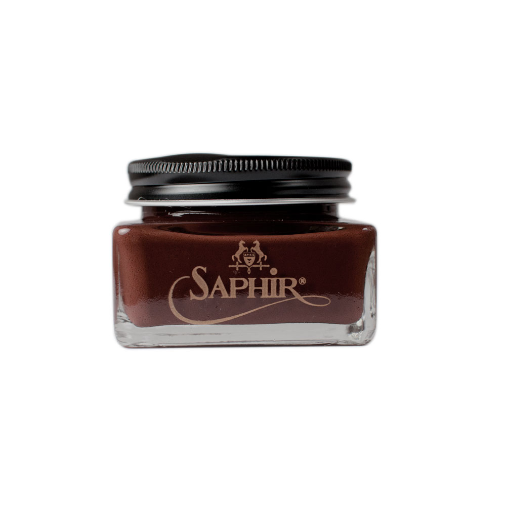 Saphir - Cream Shoe Polish - 75ml - Havana